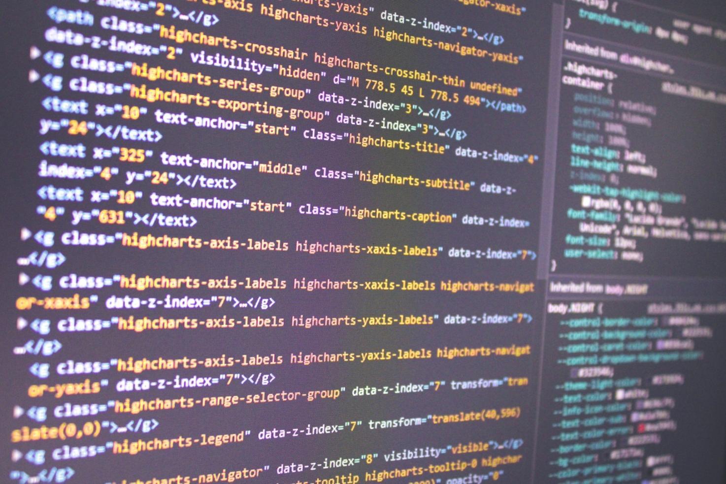 Modern mobile app development workspace showing clean code architecture and user interface design